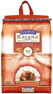 Daawat Rozana Gini 70 Basmati Rice 5 kg