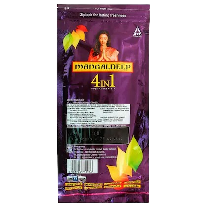 ITC Mangaldeep 4 in 1 Agarbatti Pouch 108 pcs