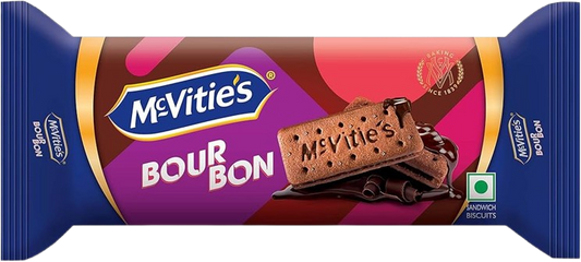 McVitie's Bourbon Delight Cream Biscuits 100 GRAMS