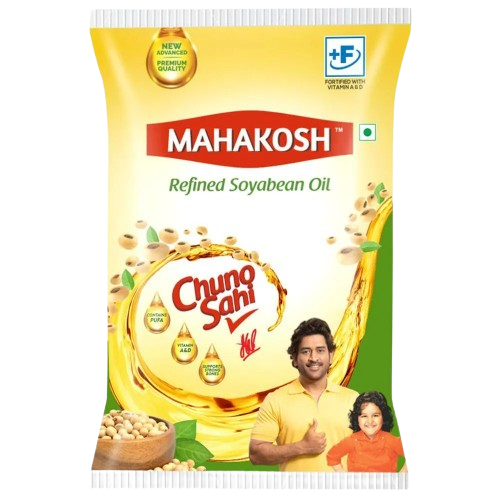 महाकोष रिफाइंड सोयाबीन तेल 840 ग्राम